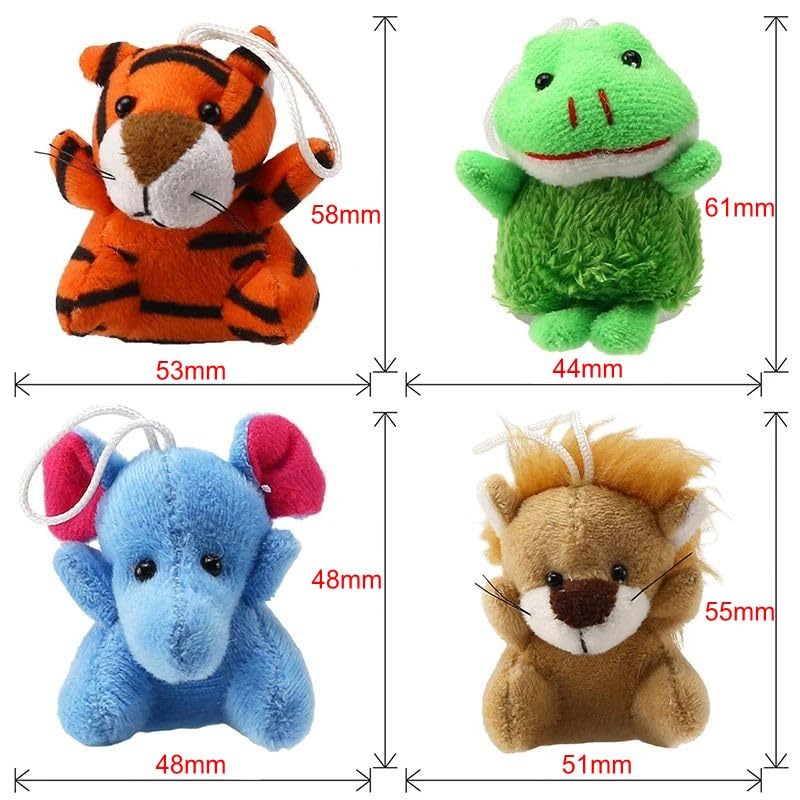 PET VOCAL PLUSH Toy Fox, Raccoon, & Squirrel - No Stuffing Squeaky Dog...