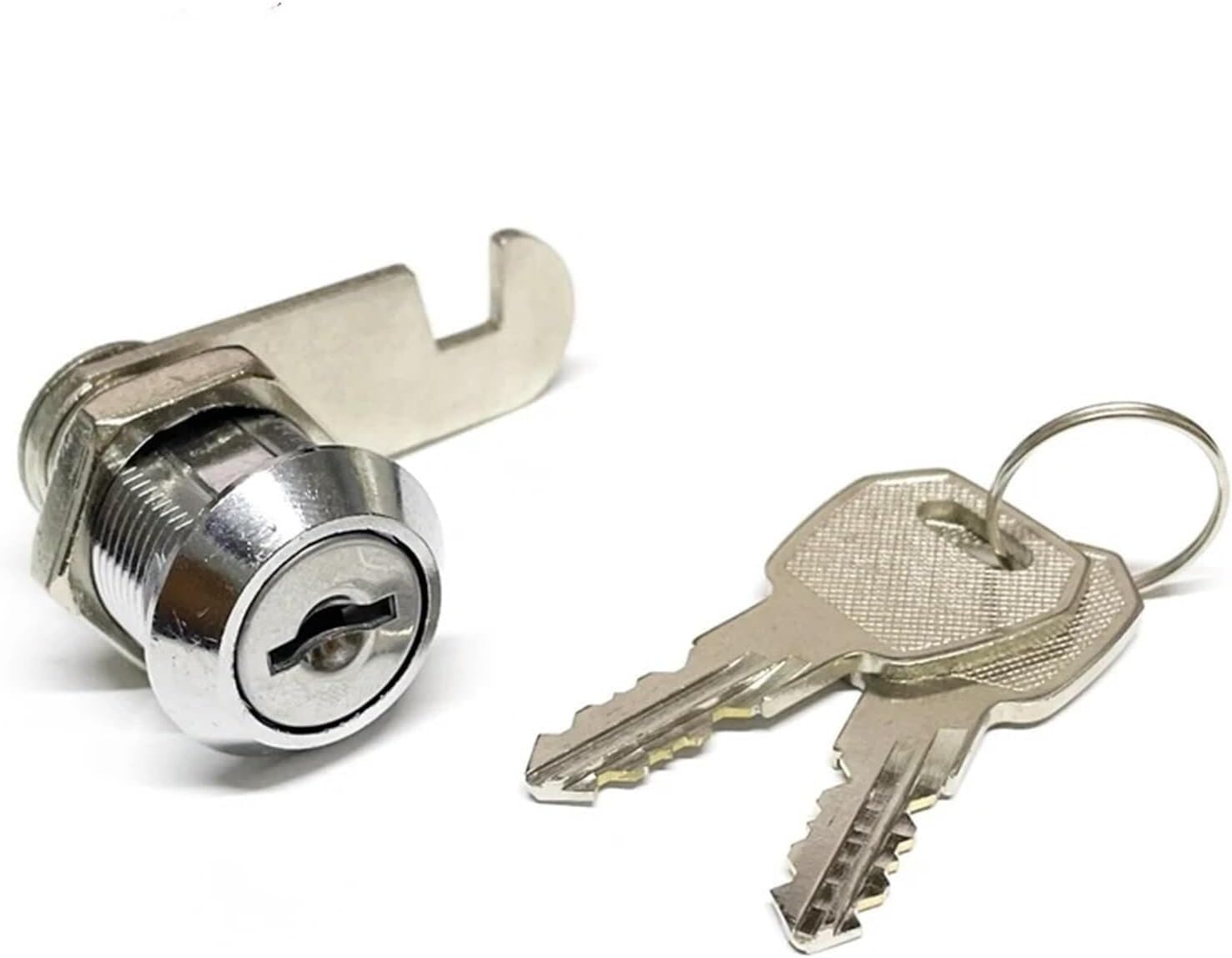 1pc Drawer Cam Lock for Mailbox, File Cabinet, Tool Box, Locker - Tubular Key, Same Key Combination(37653)