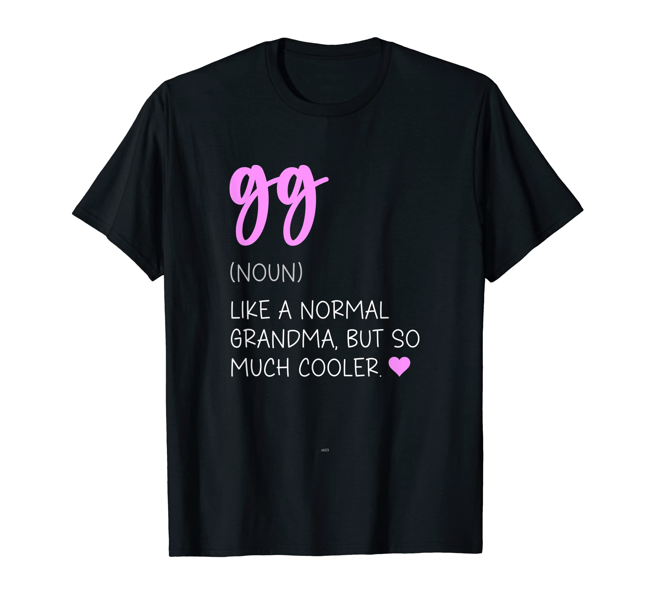 GG Definition Cute Mother's Day Noun T-Shirt