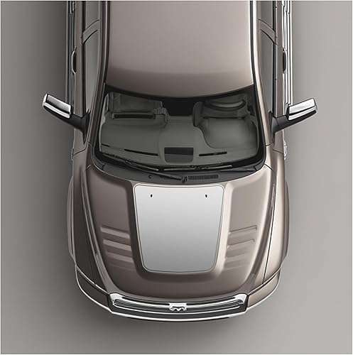 Miniatura 4 de Hood Blackout Racing - Kit de gráficos de vinilo a rayas, compatible con Dodge Ram HD 2500 3500 2010 2011 2012 2013 2014 2015 2016 (negro mate)