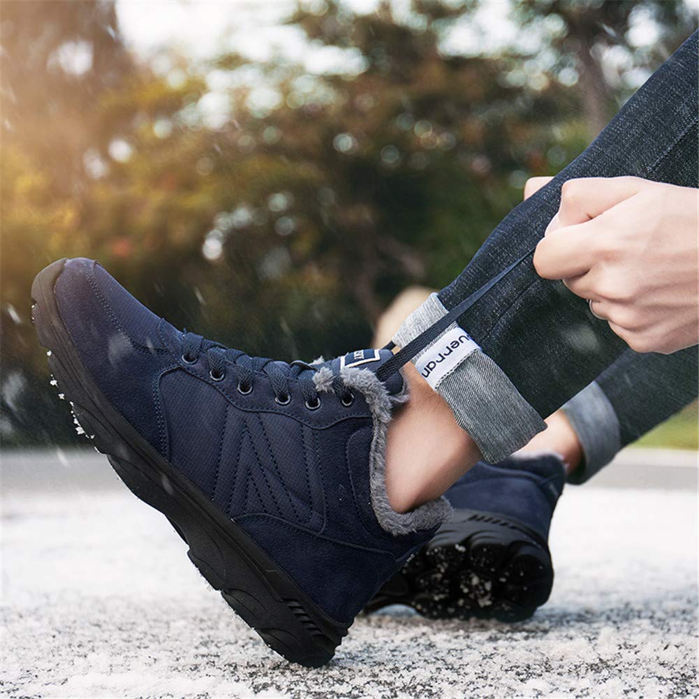 TORISKY Stivali Invernali Uomo Donna Scarpe Cotone Outdoor Impermeabili Trekking Caldo Piatto Caviglia Stivaletti Neve