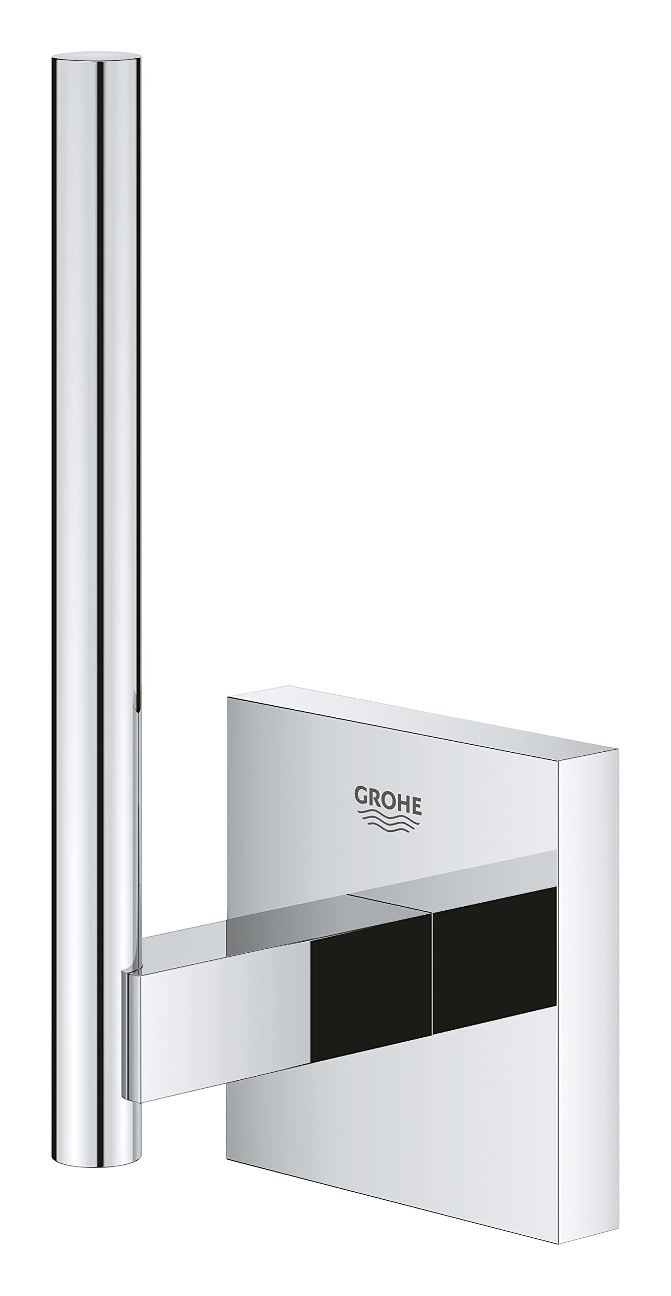 Grohe Start Cube Spare QuickFix uchwyt na rolkę, chromowany, do klejenia (QuickGlue A1) lub wkręcany nr ref. 40979000