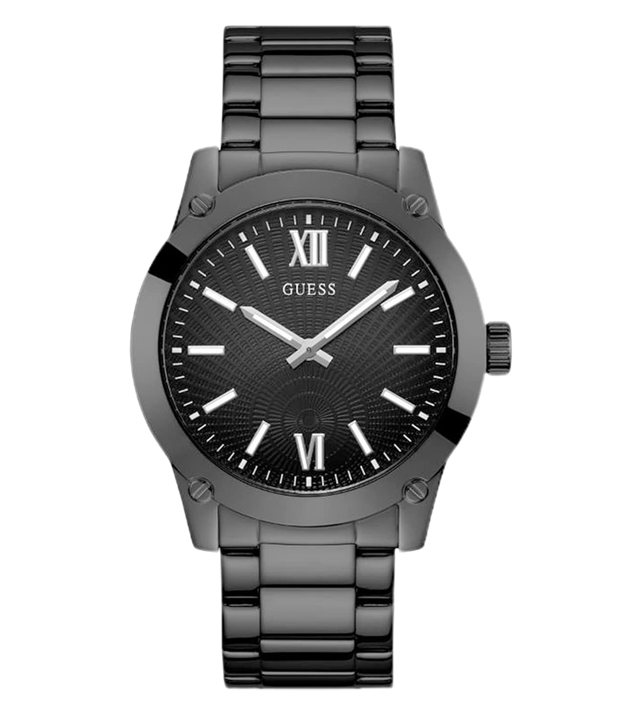 GUESS Stainless Steel Analog Black Dial Men Watch-Gw0574G3, Black Band (B0BN8LLQJJ) Amazon Price History, Amazon Price Tracker
