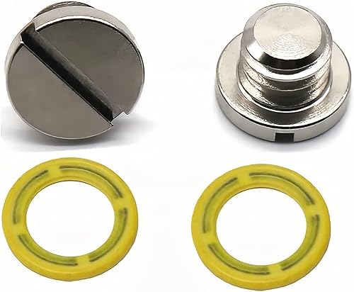 2 unidades 79953Q04 Marine Lower Unit - Tornillo y junta para drenaje de aceite Mercury MerCruiser I R MR Alpha 1 TR TRS y todos los OB con 38-16 no