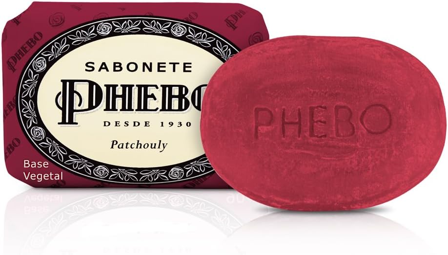 Linha Tradicional - Sabonete em Barra de Glicerina Patchouly 90 Gr - (Phebo - Classic Collection - Patchouly Glycerin Bar Soap Net 3.17 Oz)