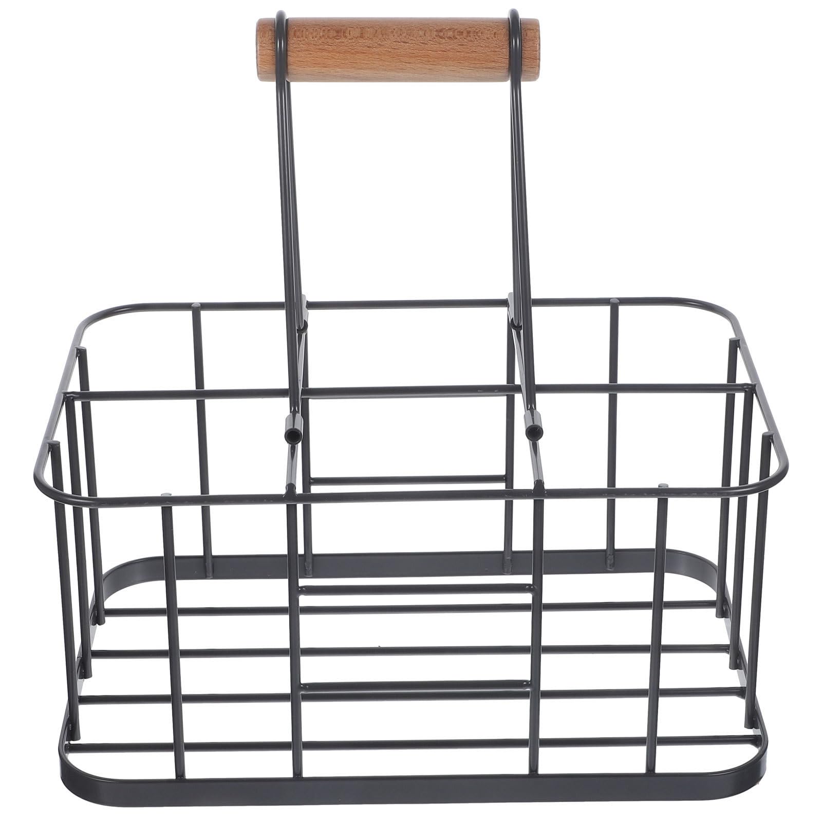 Porte-bières en fer stable pour transporter vos bouteilles en verre sans risque de casse