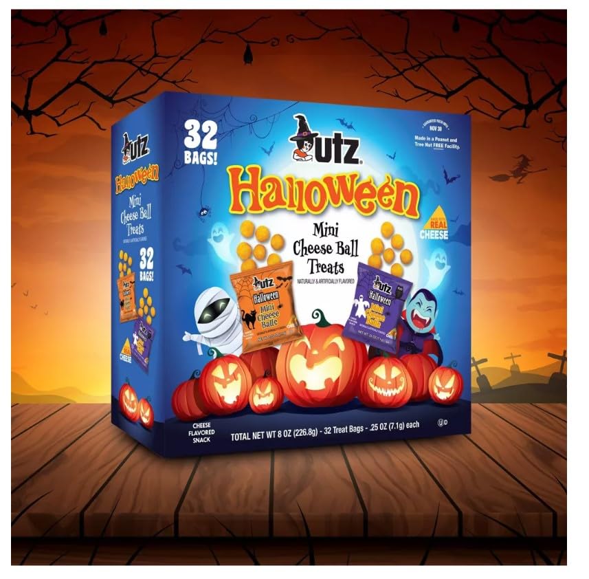 Amazon.com : Utz Halloween Mini Cheese Ball Treats : Grocery
