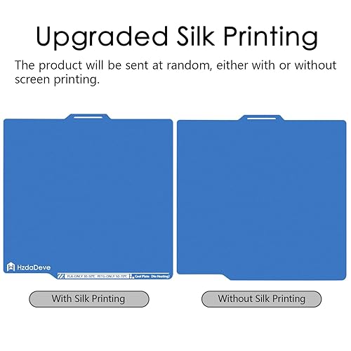 Miniatura 67 de Placa fresca mejorada para Kobra S1 Combo Placa de construcción fría de baja temperatura 10.394 x 10.866 in de doble cara lisa placa de cama PEO