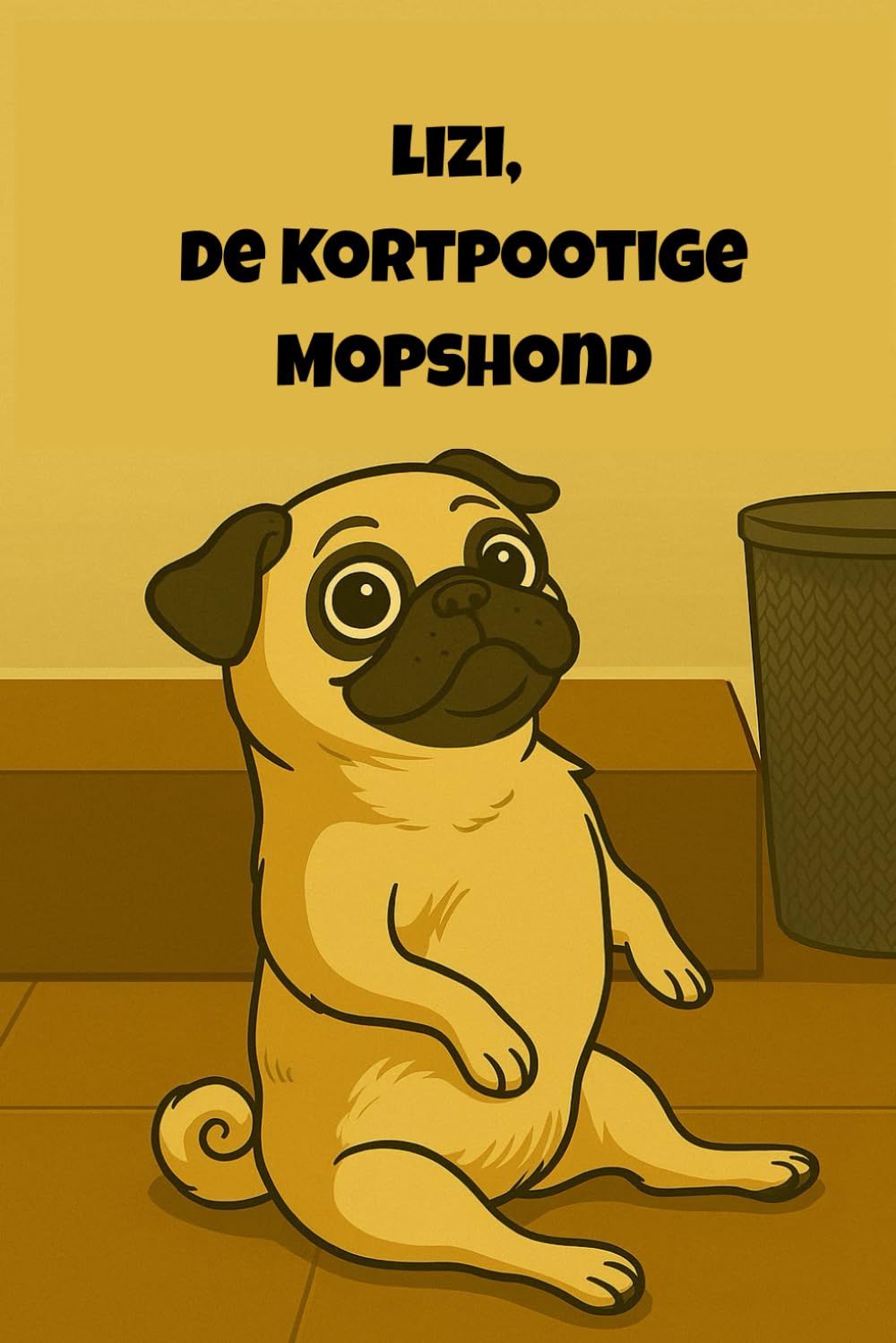 Lizi, de kortpotige mopshond: Geïllustreerde humoristische verhalen over mopshonden, labradors en hondenchaos waar je hardop om moet lachen