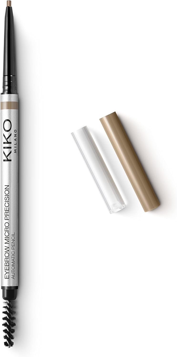 KIKO Milano Micro Precision Eyebrow Pencil 01, Automatisch Wenkbrauwpotlood Met Ultra-Precieze Punt