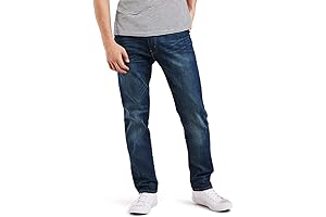 Levi's Men's 502 Taper Fit Jeans: Elevate Your Style with Timeless Denim