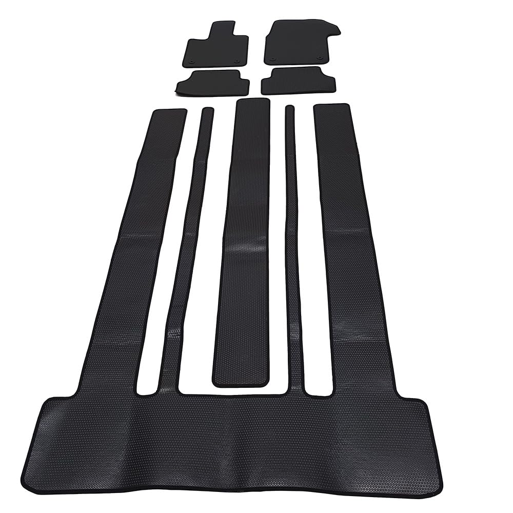 Car Lux AR07571 - Tappetini in Gomma su Misura CarGrip per VW T7 Multivan dal 2021