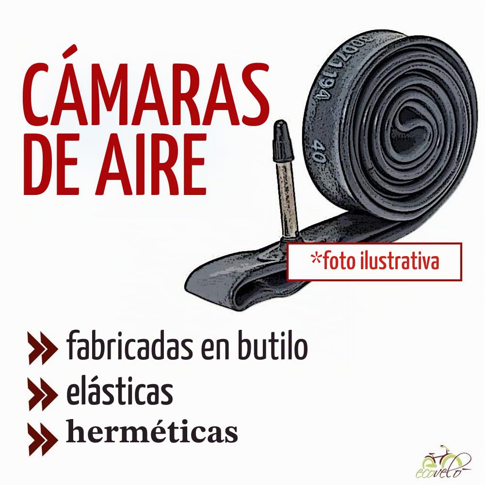 2 cámaras y 2 neumáticos gris para silla de ruedas 24 x 1 3/8 (37-540)