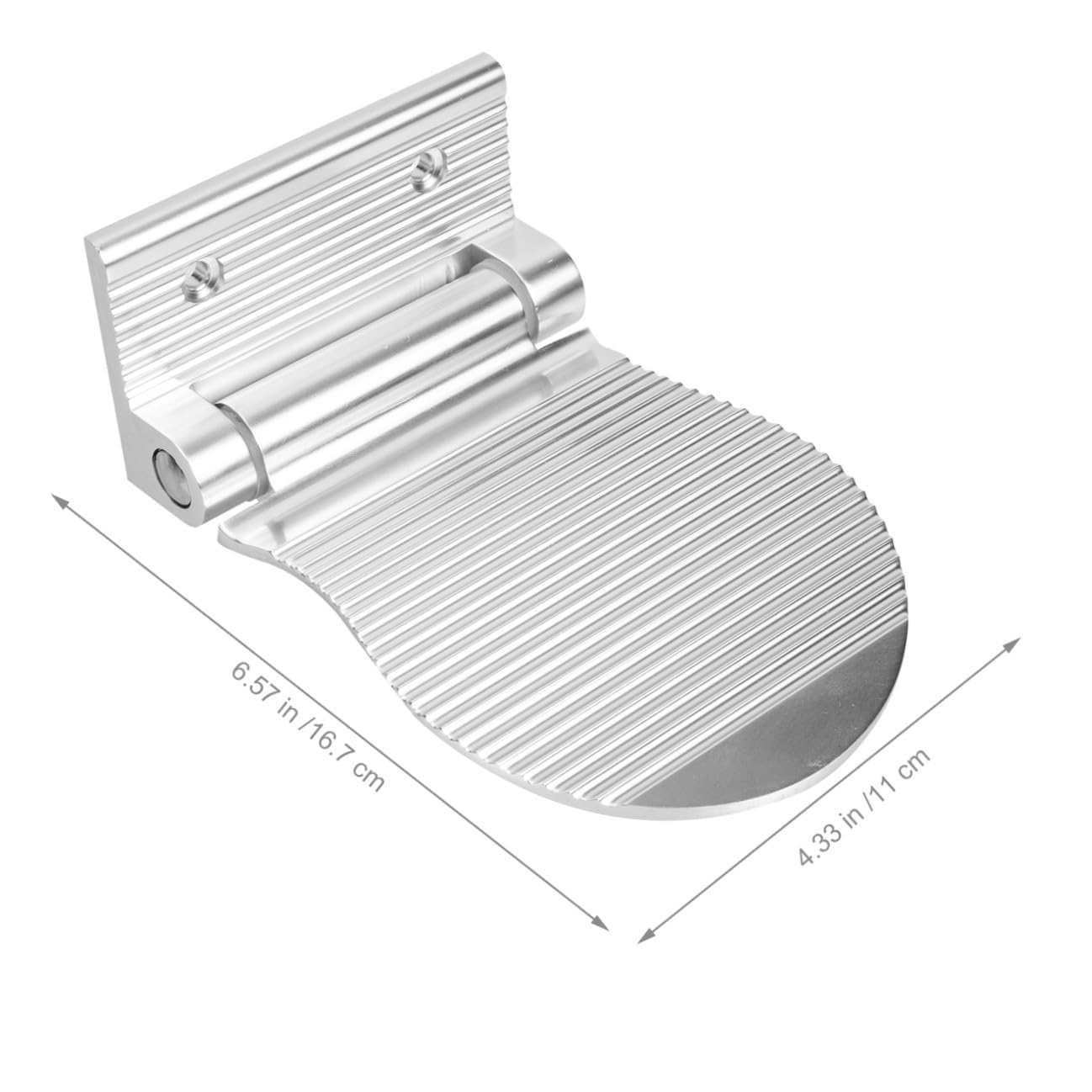 Pedal de Ducha de Acero Inoxidable Plegable para Baño, 1 Set
