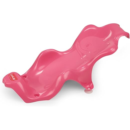 LuvLap Anti Slip Baby Bath Chair (Pink)