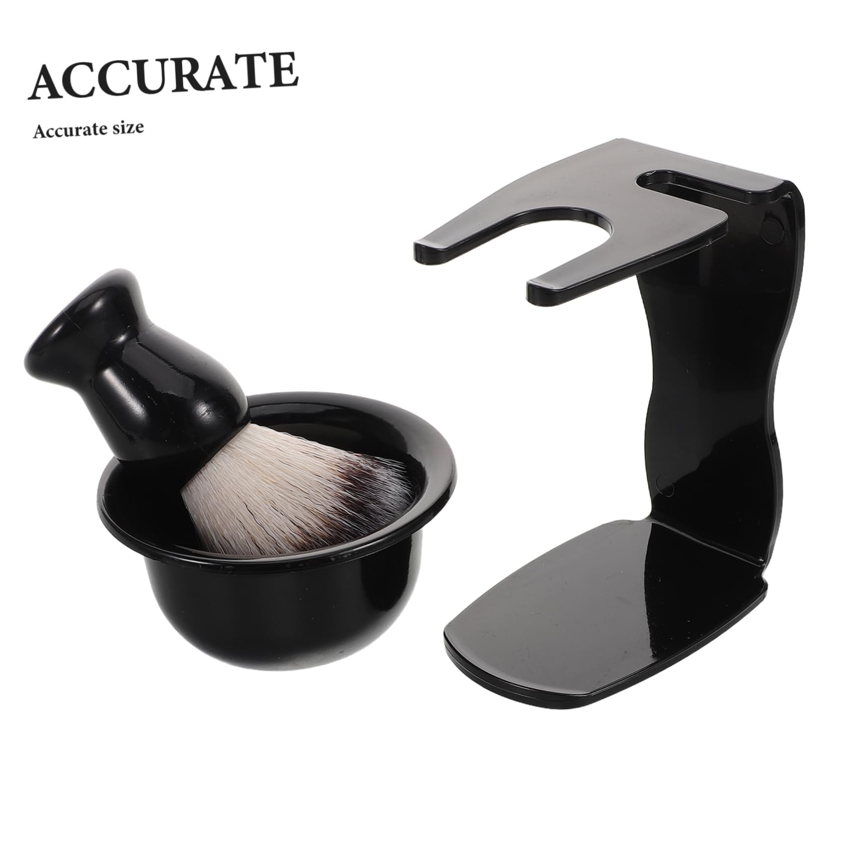 Cura Della Barba Per Uomo Spazzola Da Barba e Porta Rasoio Kit Per Rasatura Ad Alta Precisione Per Casa e Viaggio Strumenti Essenziali Per Cura Dei Baffi