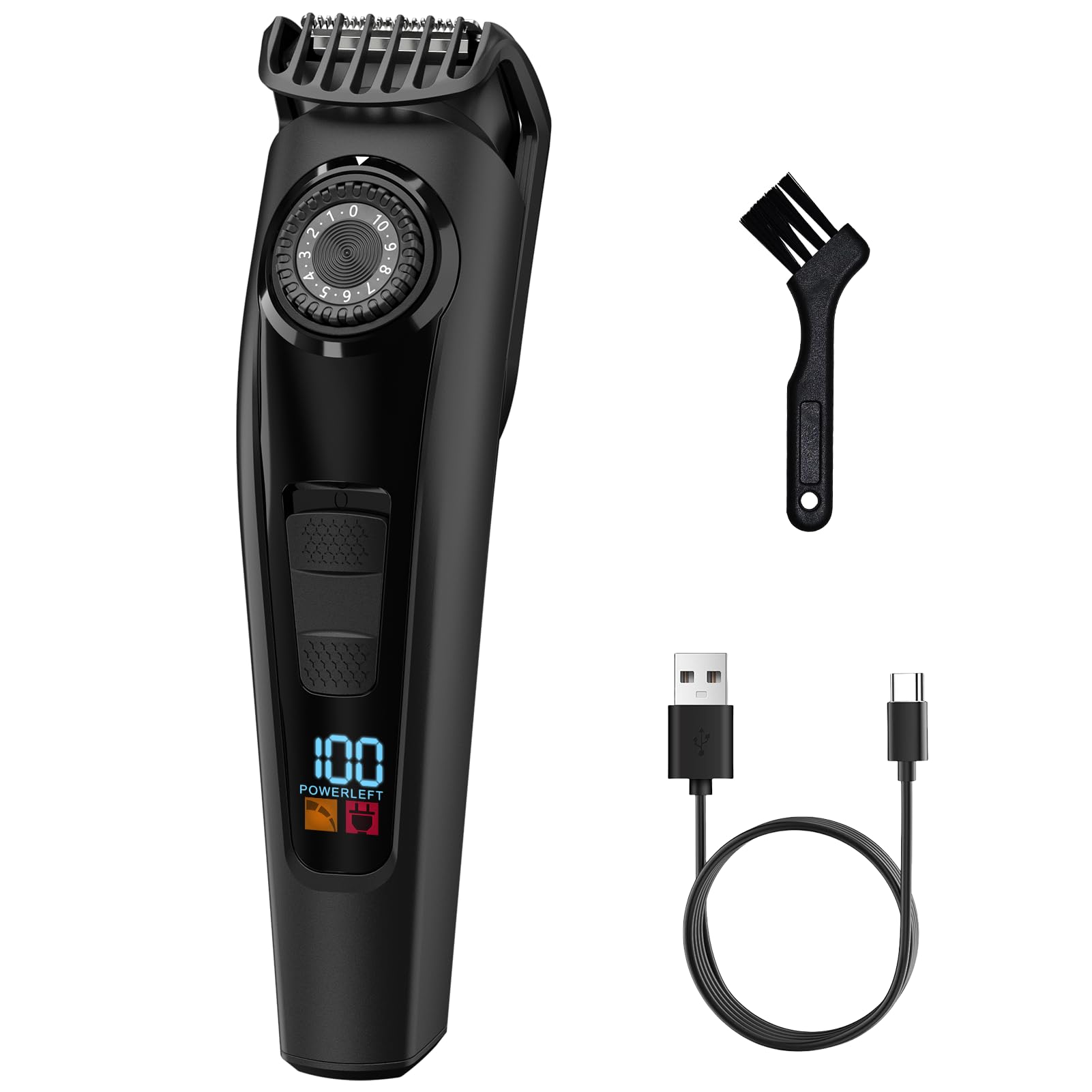 Amazon.co.jp: ヒゲトリマー メンズ 髭トリマー USB-C急速充電 髭剃り