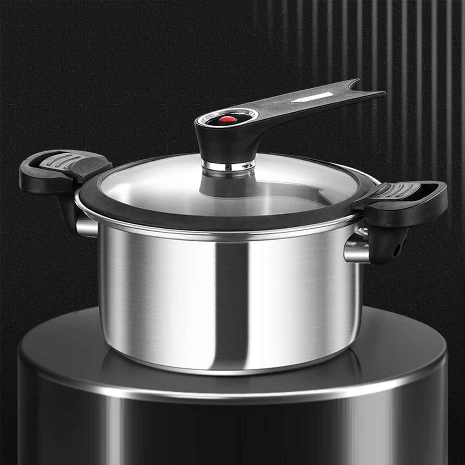 Olla A Presión Cacerola para Guisar a Presión | Cocedor De Vapor Doméstico Para Hogar Para Cocinar Sopas Arroz Granos En Cocina Comedor O Restaurante Doméstica