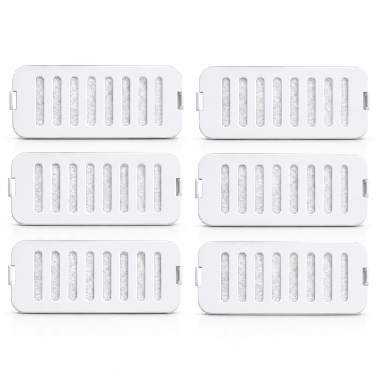 PetVogue Pet Fountain Replacement Filters Activated Carbon & Cotton Filter for Cat & Dog Water Fountain Removes Hair, Odor & Impurities Fresh & Clean Drinking Water (Pack of 6)-image-48