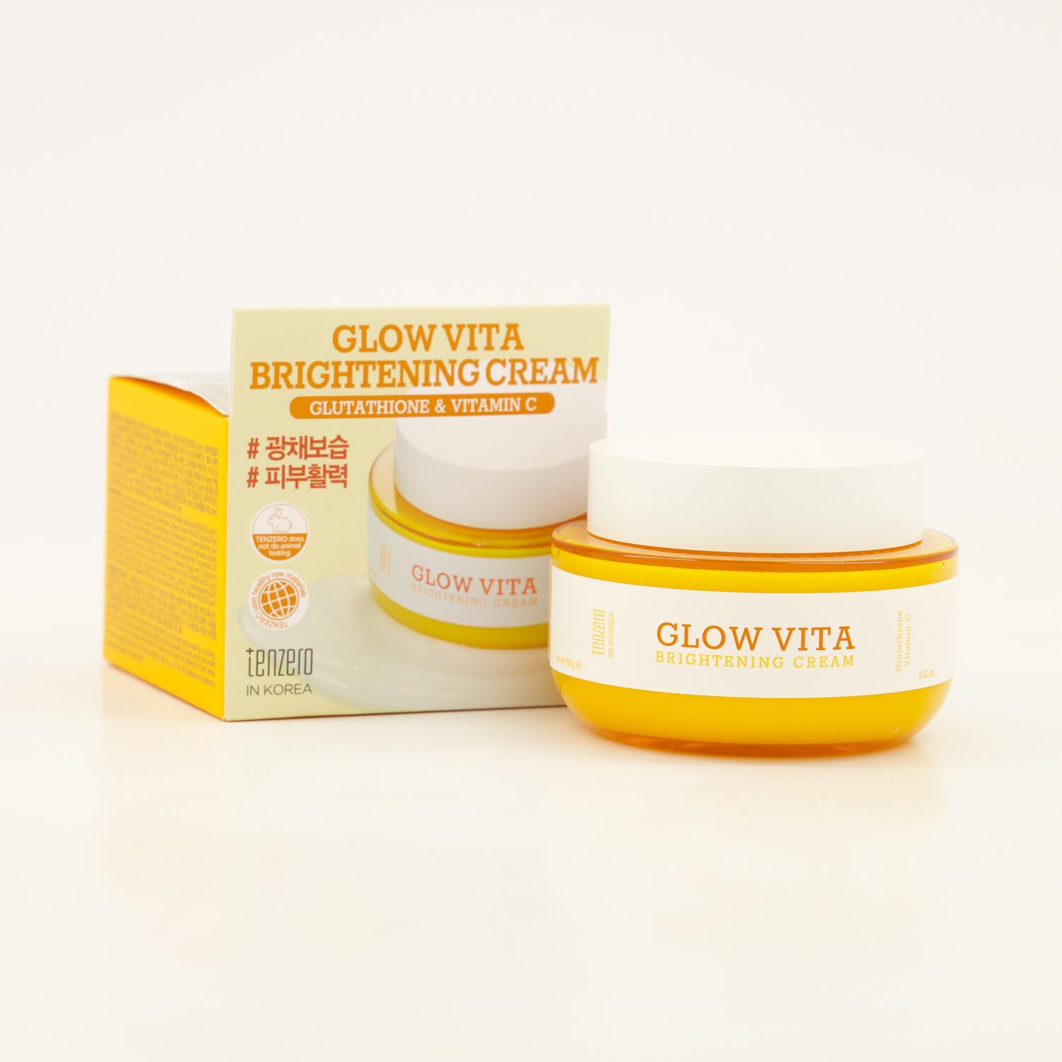 TENZERO ~ Glow Vita Glutathione And Vitamin C Brightening Face Cream 100ml Beauty