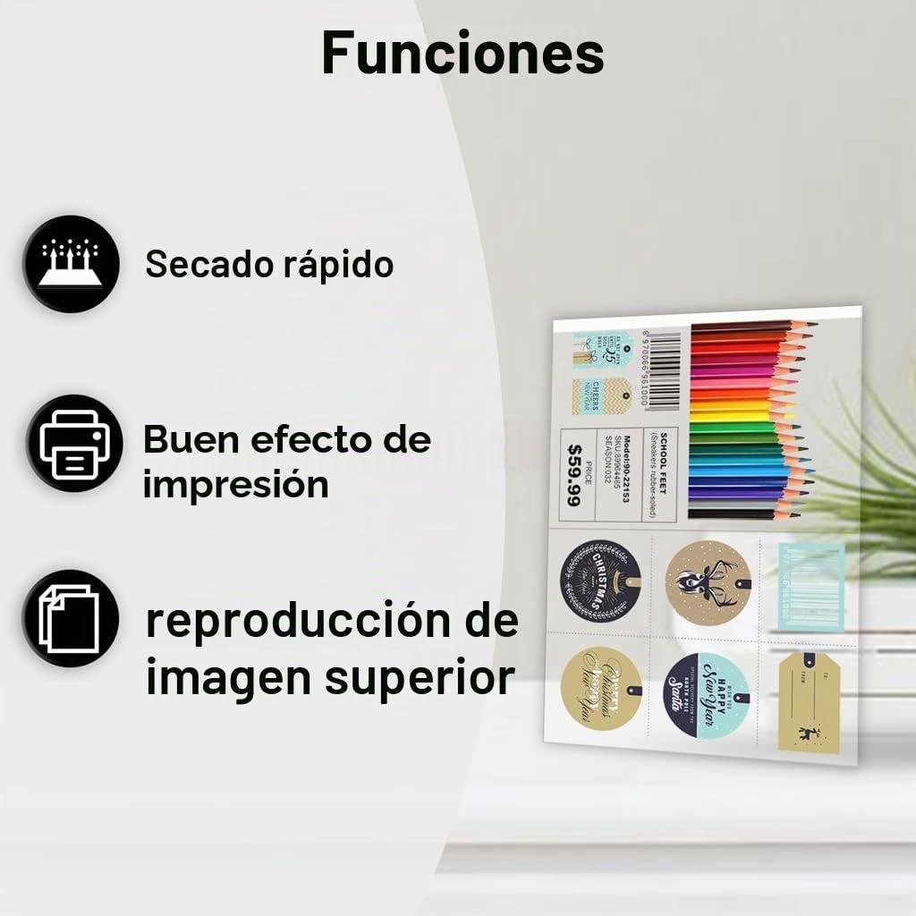 A3 Película OHP de inyección de tinta - 20 hojas de película de papel transparente para retroproyector con sensor de disparo para impresora de inyección de tinta (420 x 297 mm)