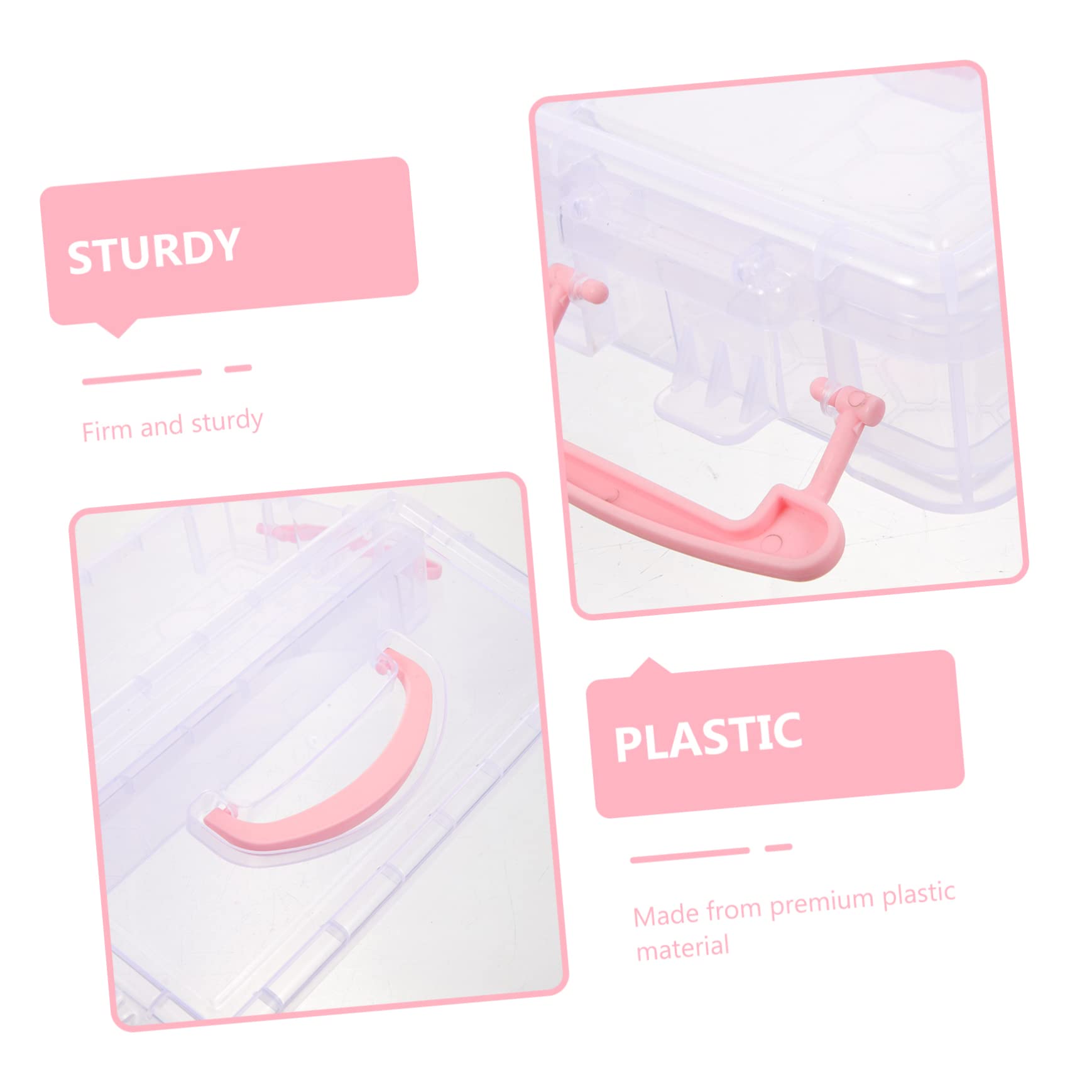 NUOBESTY Astucci in Plastica Per Matite Per Ragazzi E Ragazze Astucci Impilabili Organizer Per Penne Contenitori Per Materiale Scolastico Per Ragazzi E Ragazze