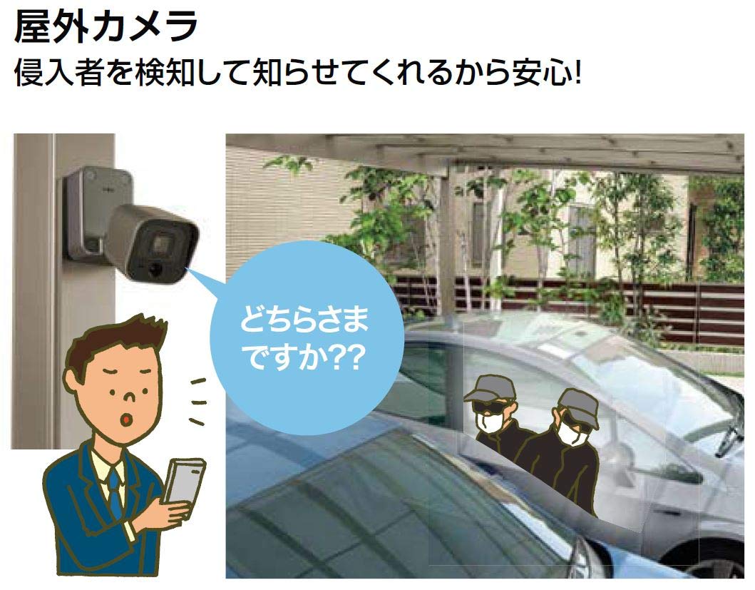Amazon.co.jp: LIXIL(リクシル) TOEX ホームネットワーク 屋外カメラ 
