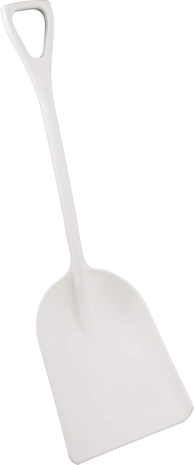 Remco 14" One-Piece Shovel, polypropylene, white