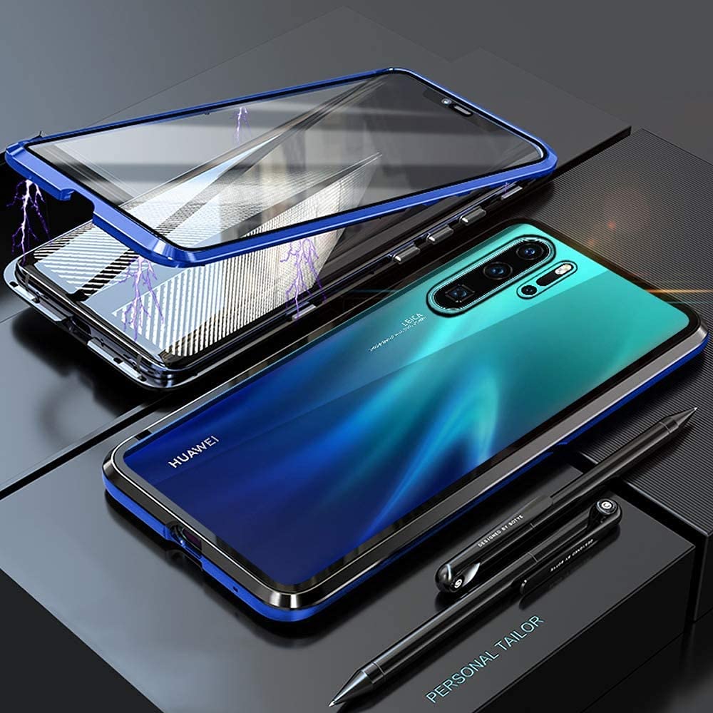 Verco Custodia Per Huawei P30, Motivo Pentagramma, Cover In TPU Morbido E Flessibile, Trasparente - 4