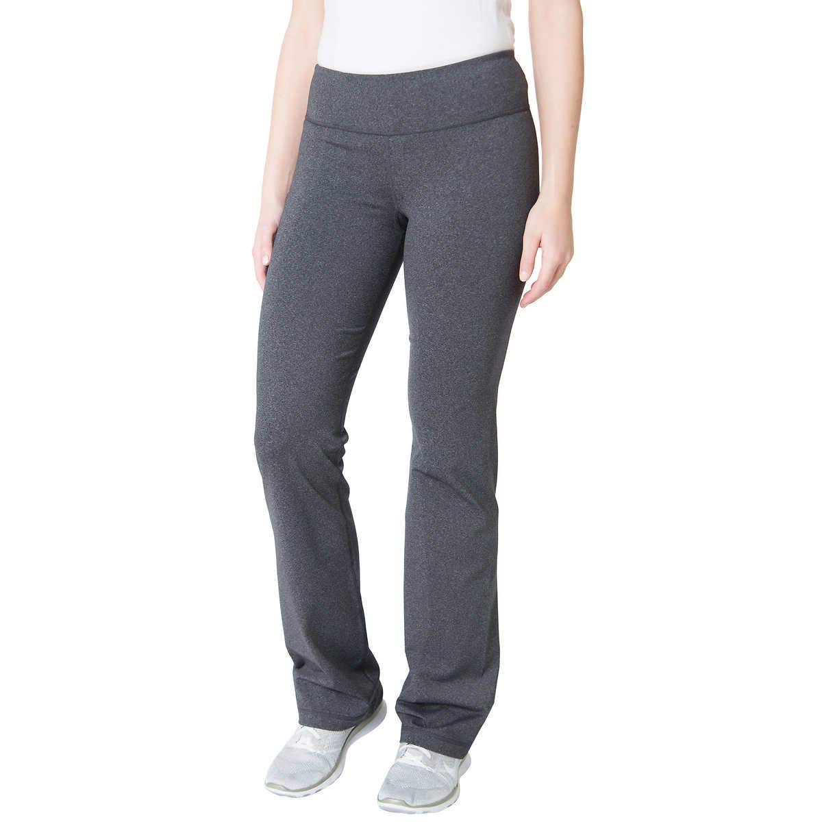 Ladies' Pull On Active Pant (M, Dark Gray)