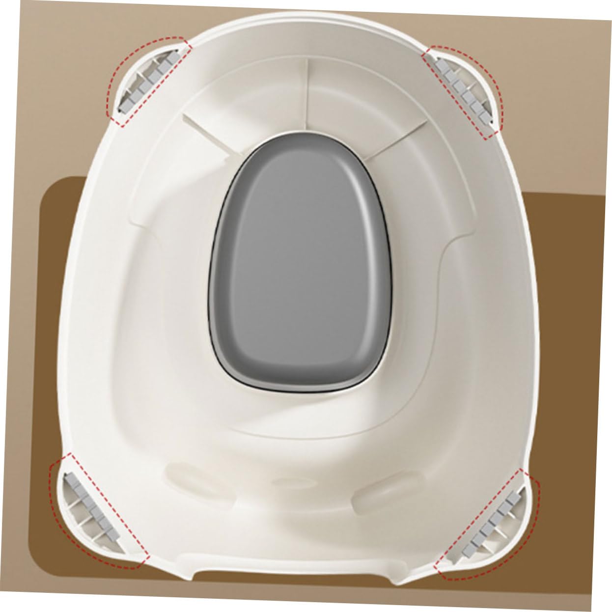 Toilet Seat for Potty Training Portable Boy Girl Toilet Non- Base Easy to Clean Safe Design for Boys and Girls for Home and Travel