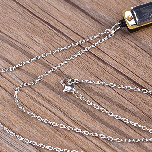 Mini harmonica portable, jouet de collier musical pour instrument de musique mini harmonica portable(argent) - Les Beatles, Paul McCartney, John Lennon, RIngo Starr, George Harrison Mini harmonica portable, jouet de collier musical pour instrument de musique mini harmonica portable(argent) – Image 6