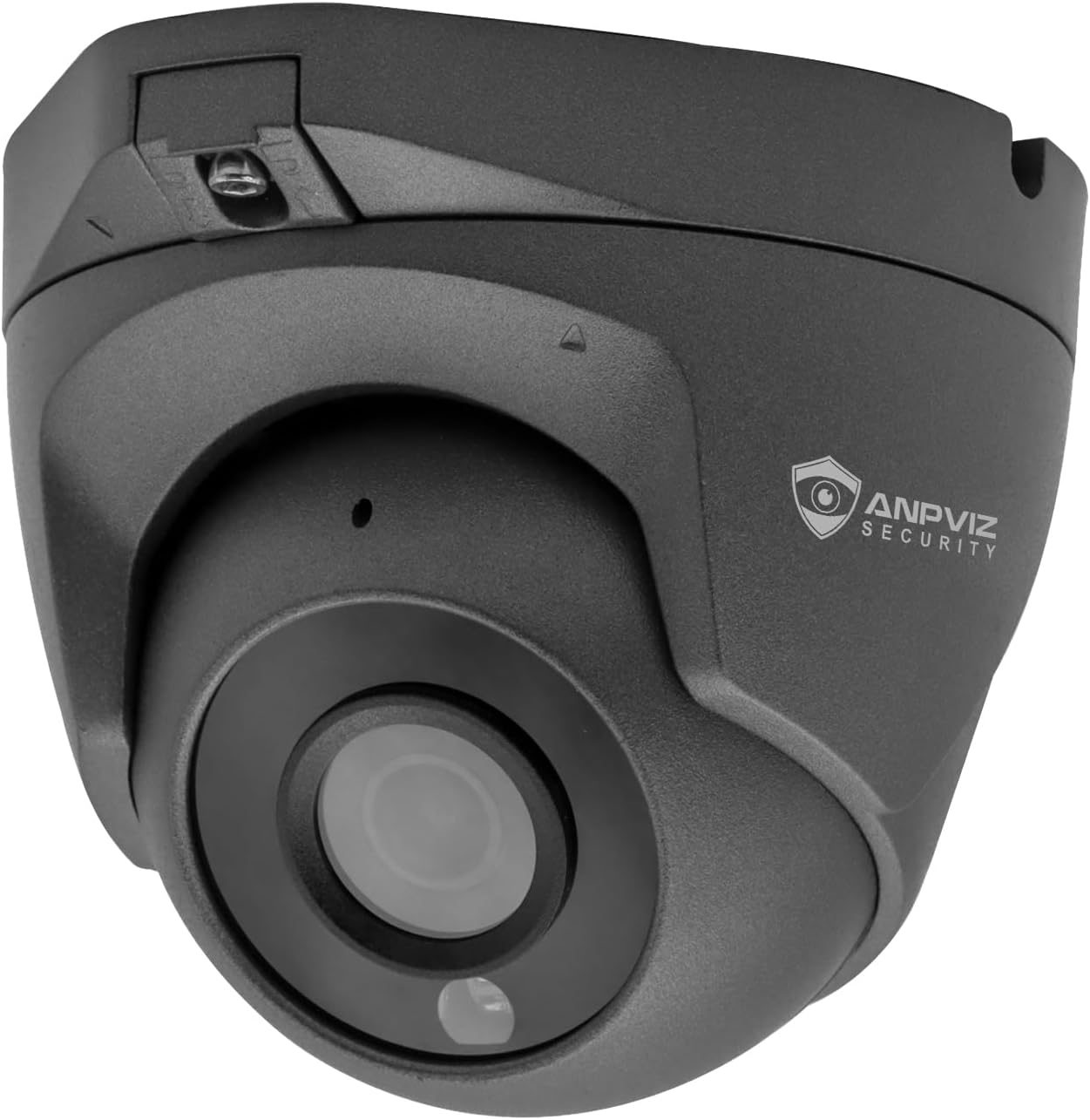 Anpviz 5MP POE Camera with Human & Motion Detection, IP Camera for Indoor Outdoor, Turret Camera Built-in Audio/Mic, 100ft IR Night Vision Security Camera, IP66 Waterproof, NDAA Compliant (U Series)