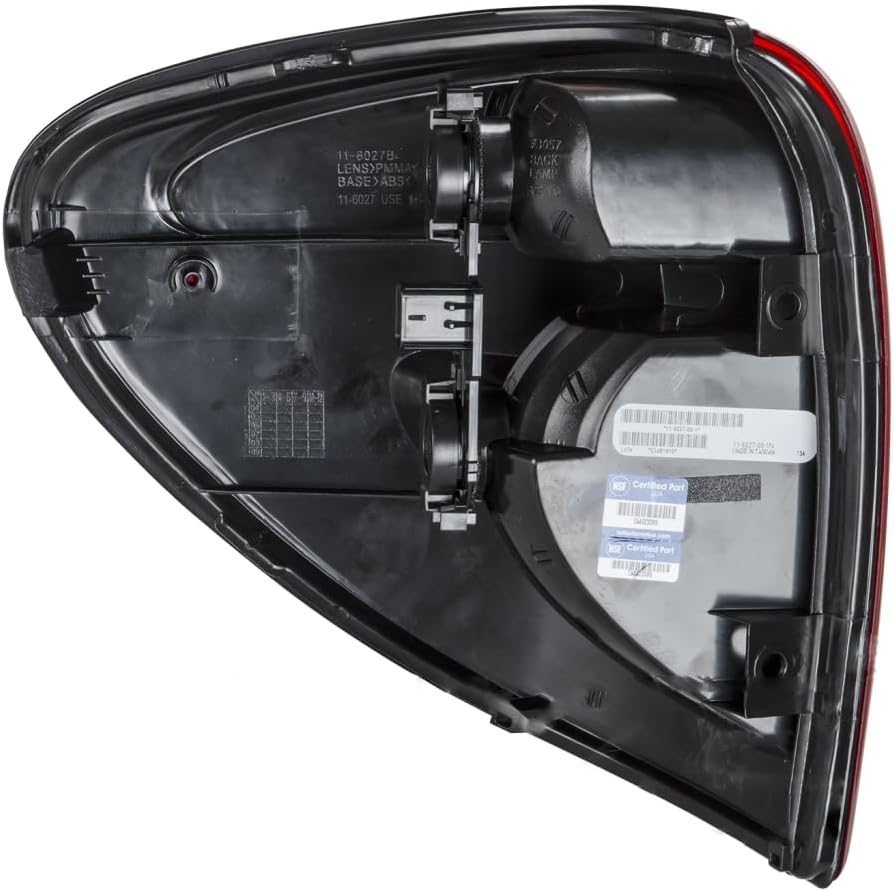 KarParts360 For Dodge Caravan Tail Light Assembly 2004 2005 2006 2007 Passenger Side CAPA Certified For CH2801157 | 68241334AA