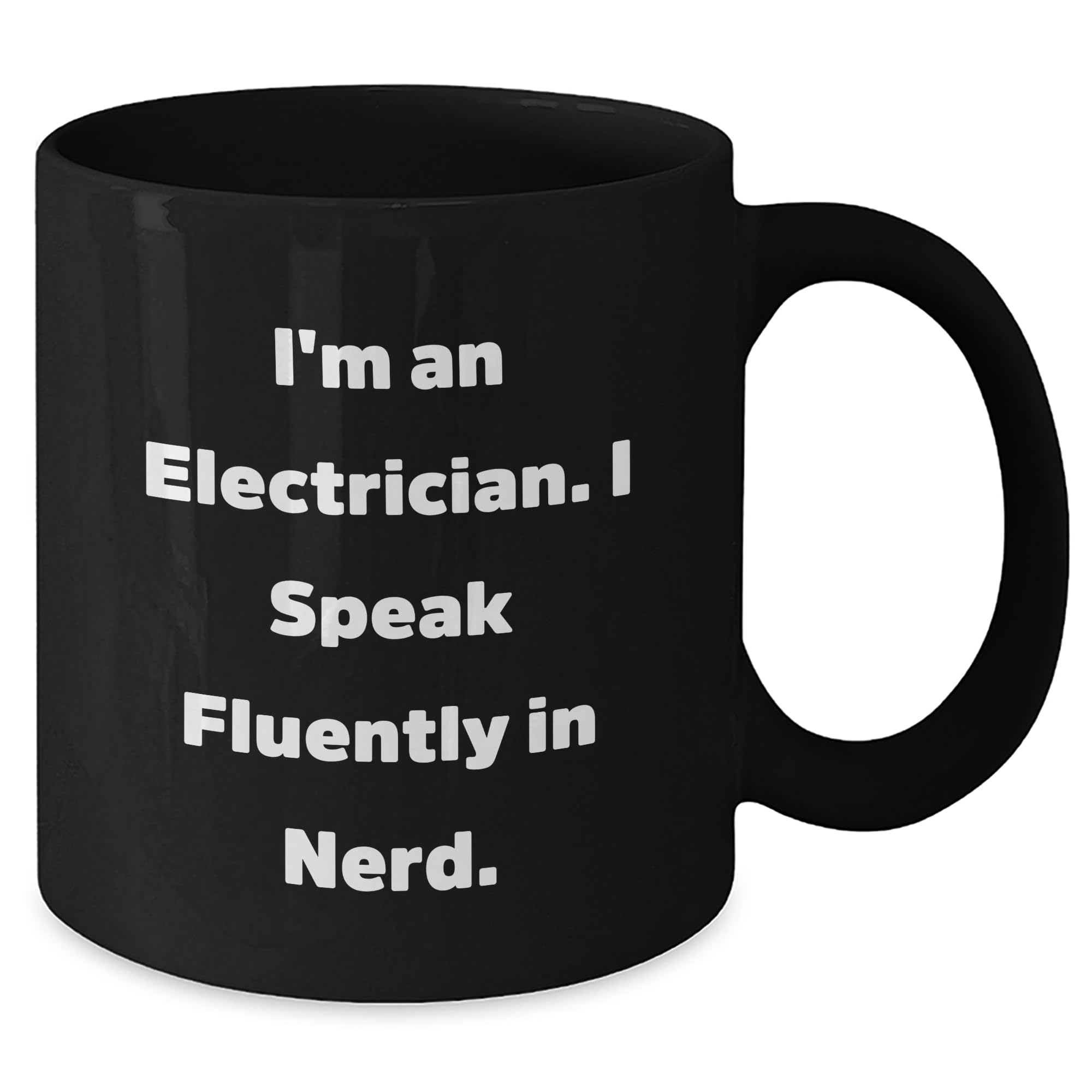Christmas Unique Gifts for Electricians | Funny genius Quote Coffee Mug | Electrician Gifts from Family to the Love of Electricians