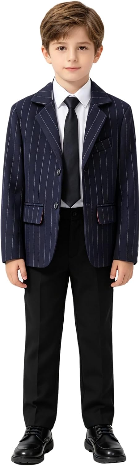 Boy Blazer Kids Regular Fit Homecoming Suit Jacket Casual Party Sports Coat