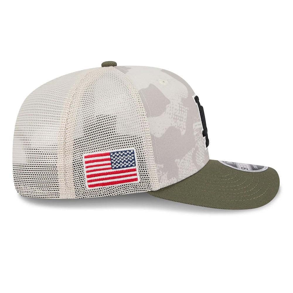 New Era LA Los Angeles Dodgers 9SEVENTY 2025 Armed Forces Day Snapback Cap Verstellbare Mütze