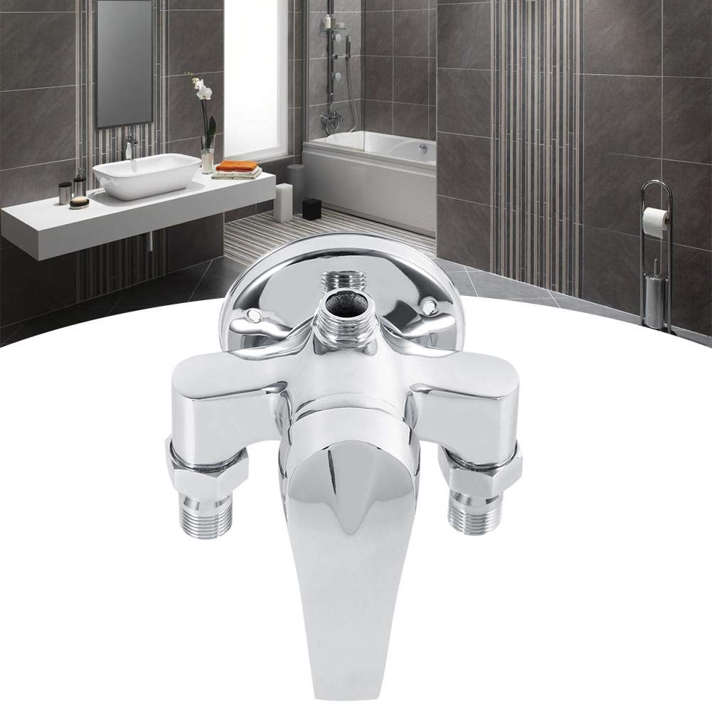 Shower Faucet Thermostatic Mixing Valve Cold Bathroom Bath Tap Hot - View #8