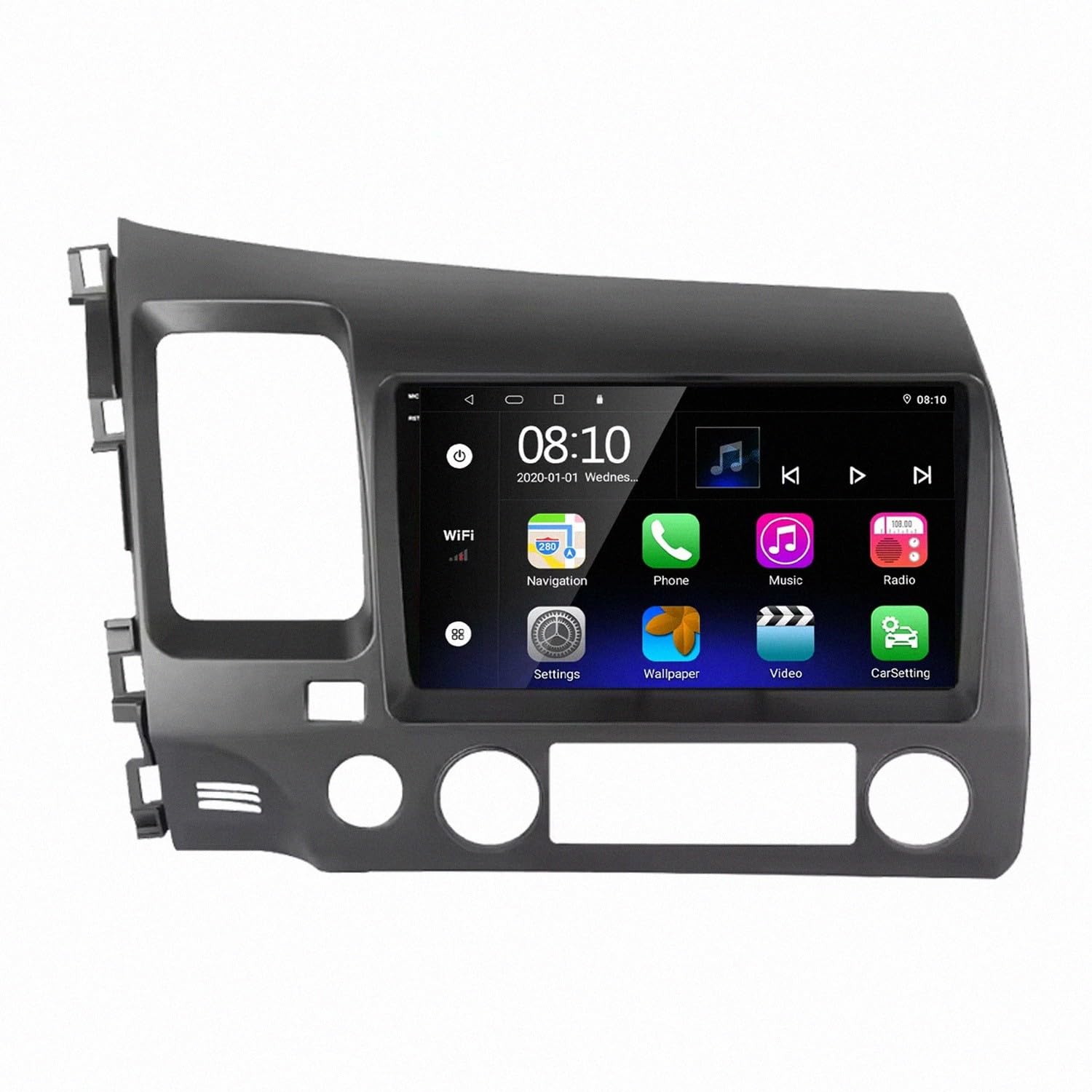 Radio de coche para Toyota RAV4 con CarPlay y Android Auto que optimiza tu navegación y música 8