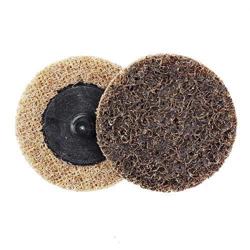 Miniatura 7 de BHA Discos de cambio rápido de acondicionamiento de superficie, almohadilla de preparación roja de 2 pulgadas (mediana), paquete de 25