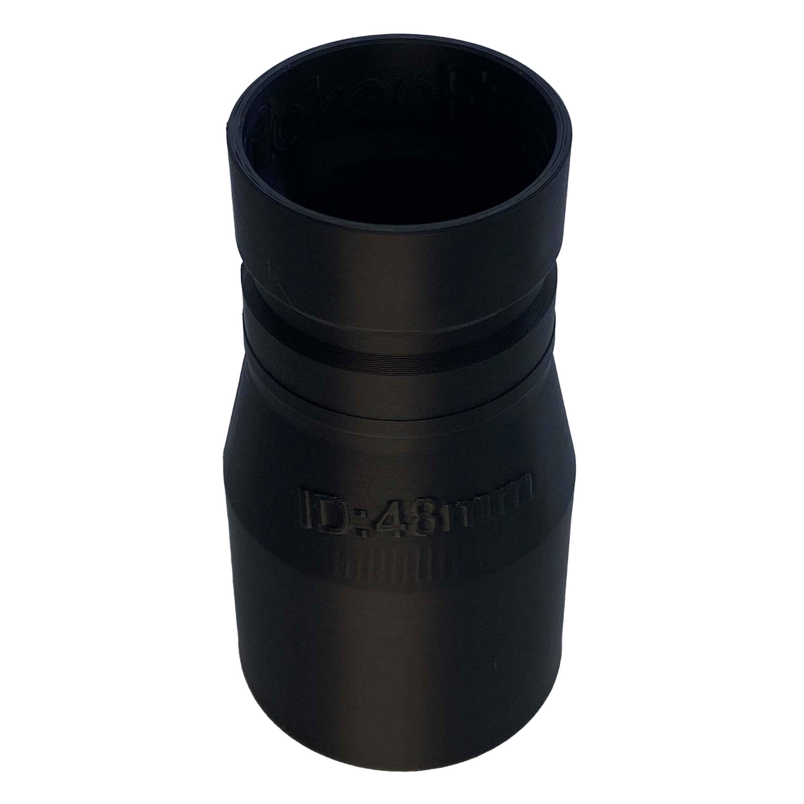 Maker Fixer Female ID 48mm 1.88" Fits Outside Measure Outer Diameter of Opening Dust Extraction Adaptor Compatible with DeWalt AirLock