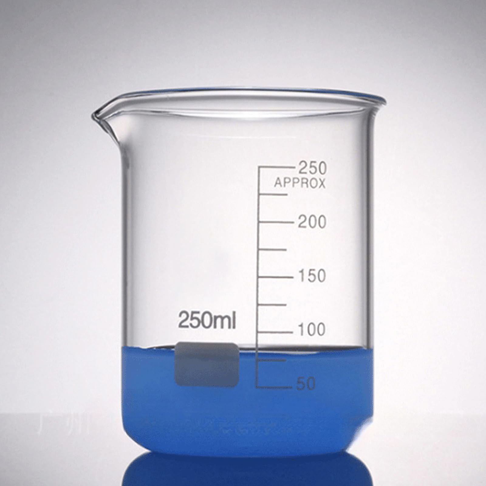 Szklany kubek wysokiej klasy Zagęszczona, niska forma, zlewka miarowa ze szkła borokrzemianowego z wylewką, laboratoryjna, 25-10000 ml(1000ML)
