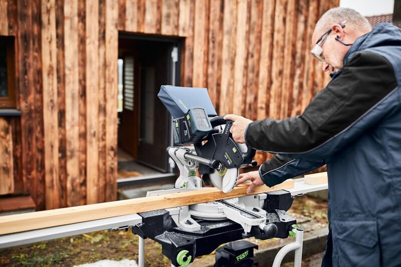 Festool 576848 Cordless Sliding Compound Miter Saw KAPEX KSC 60 EB-Basic