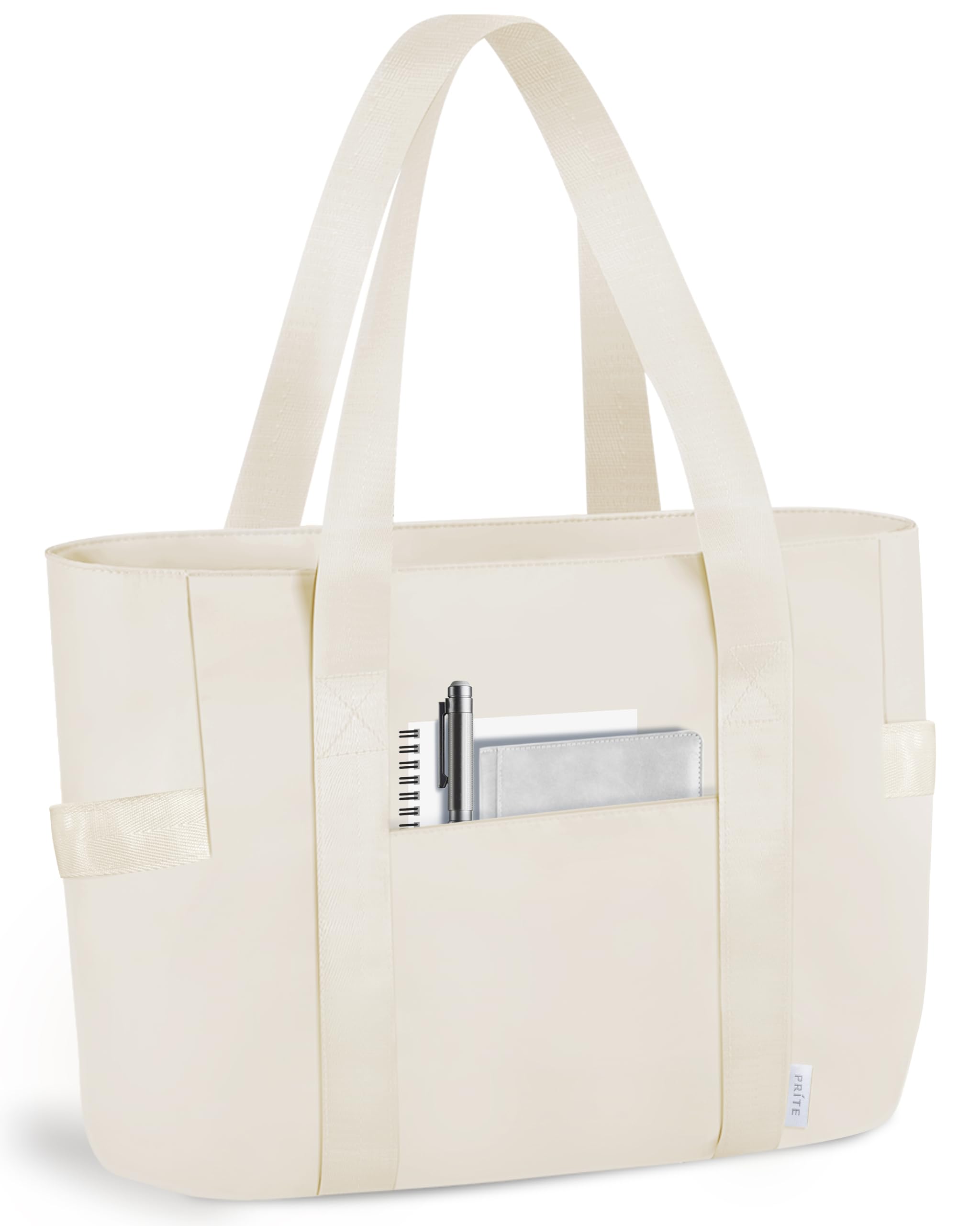 Prite Laptop-Tragetasche für Damen, wasserdichte Schultertasche mit 40,6 cm Computerfach für Arbeit, Schule, Reisen