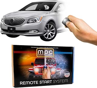 MPC Factory Remote Activated Remote Start Compatible with 2010-2016 Buick Lacrosse - Plugin T-Harness - FlashLink Updater - Premier USA Based Tech Support
