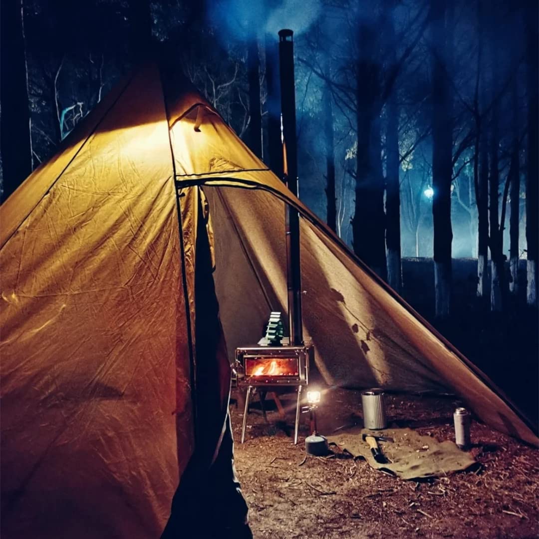 【新品タグ付】Liten Warm Tent Shirt Jacket MCETO TX400PRO Teepee Hot Tent with Stove Jack Snow Skirt
