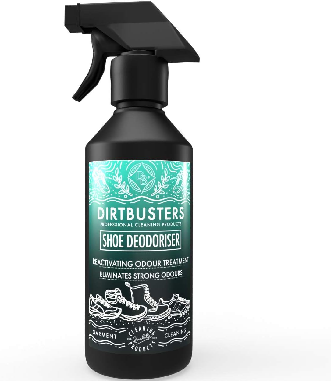 Dirtbusters Natural Shoe Deodoriser Trainer Boot Odour Neutraliser