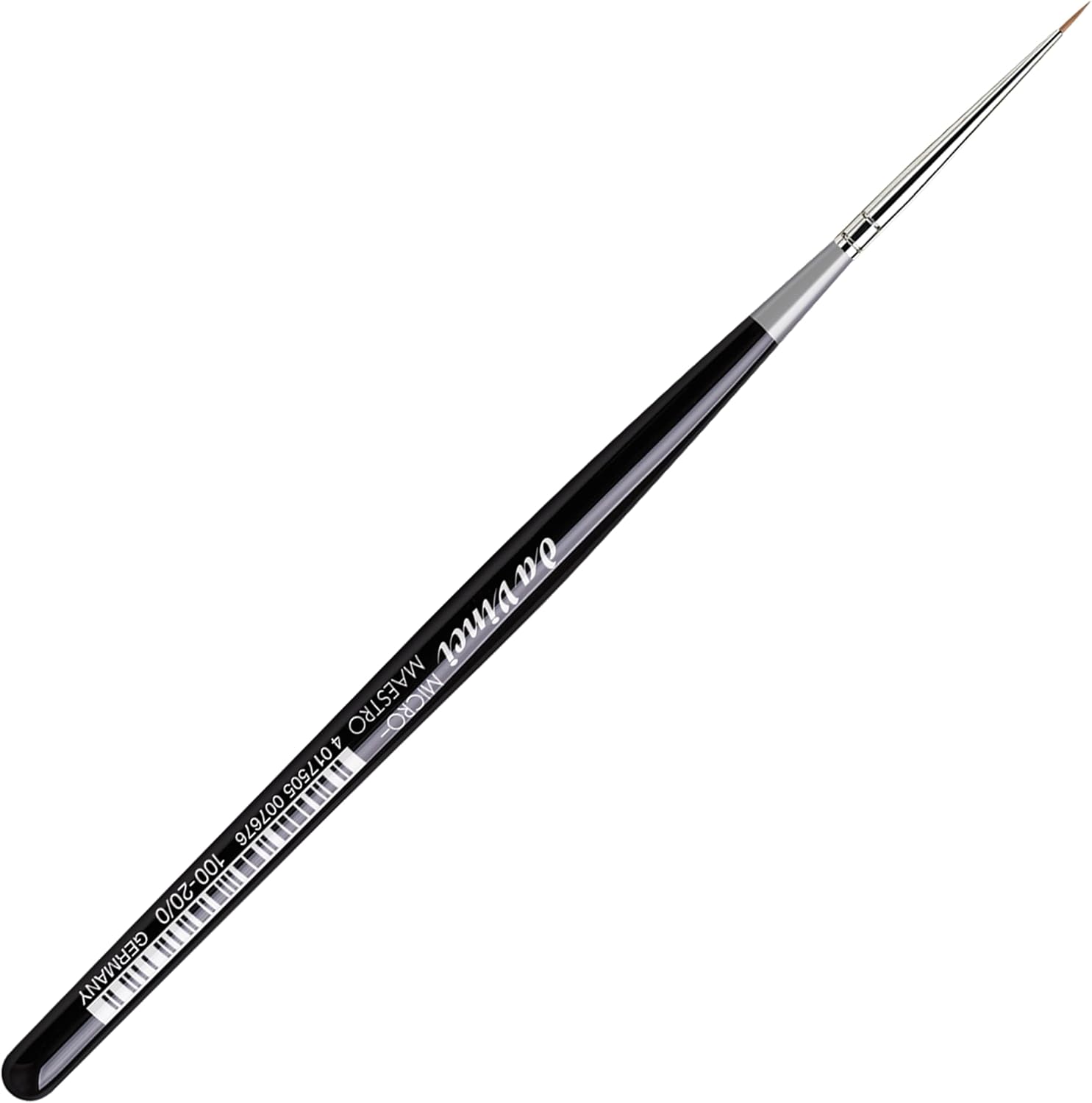 da Vinci Watercolor Micro Maestro Watercolor Brush, Black