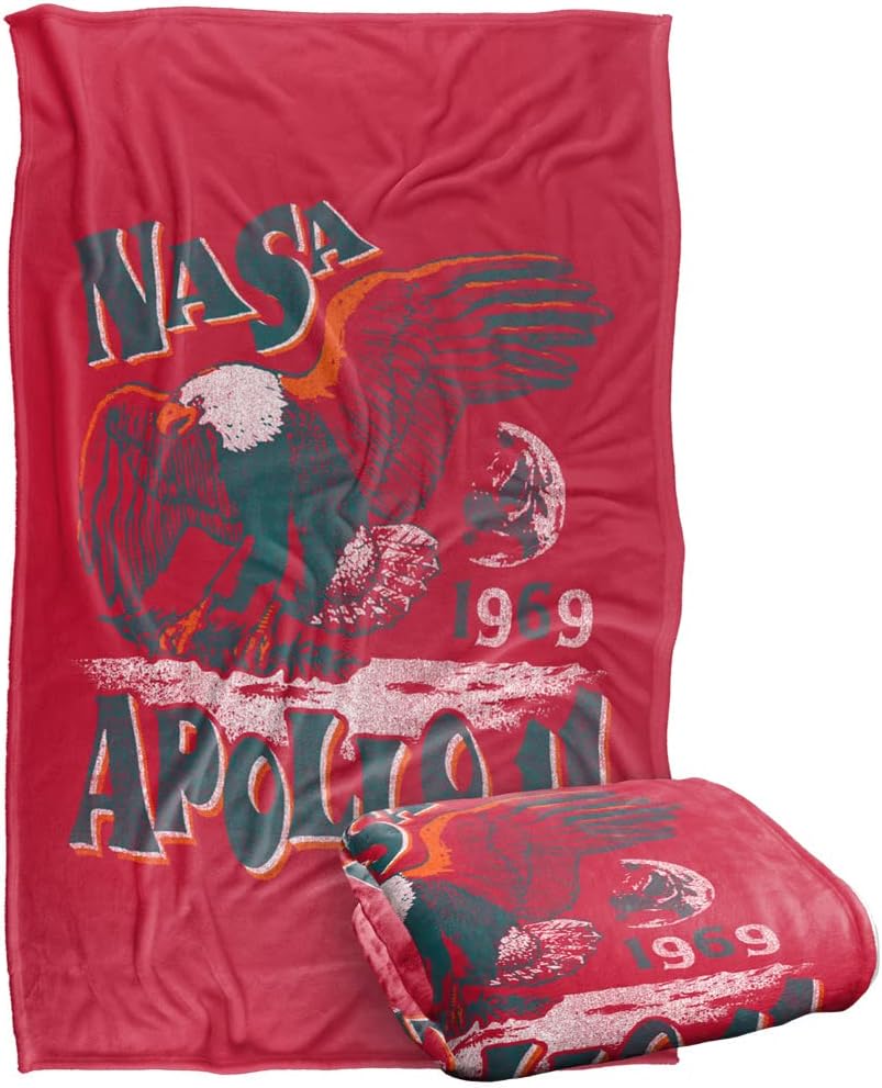 NASA Greetings from The Moon Silky Touch Super Soft Throw Blanket 36" x 58"
