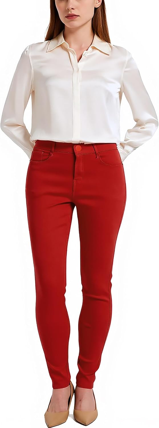 Women Dress Pants Stretch Comfy Business Casual Work Pants with Pocket